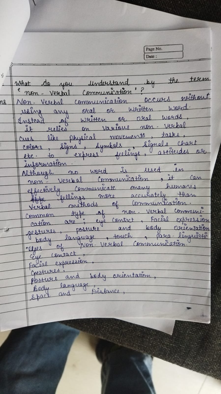 IGNOU Handwritten Assignments